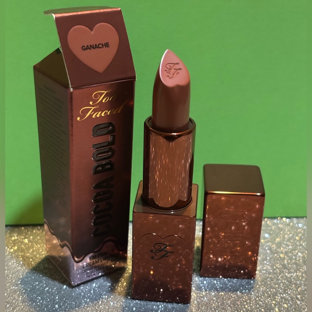 BNIB! Too Faced Cocoa Bold Empower Cream Lipstick in GANACHE 💄🍫
